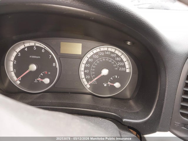 2008 Hyundai Accent Gls მანქანა იყიდება აუქციონზე, vin: KMHCN45C28U252812, აუქციონის ნომერი: 20253078