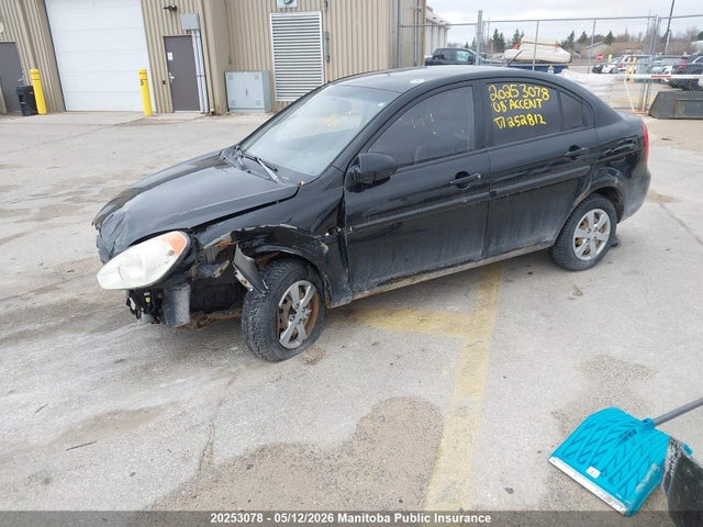 2008 Hyundai Accent Gls მანქანა იყიდება აუქციონზე, vin: KMHCN45C28U252812, აუქციონის ნომერი: 20253078