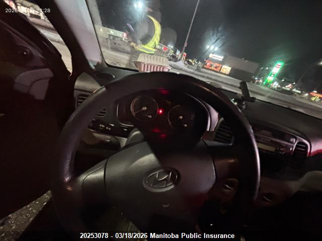 2008 Hyundai Accent Gls მანქანა იყიდება აუქციონზე, vin: KMHCN45C28U252812, აუქციონის ნომერი: 20253078