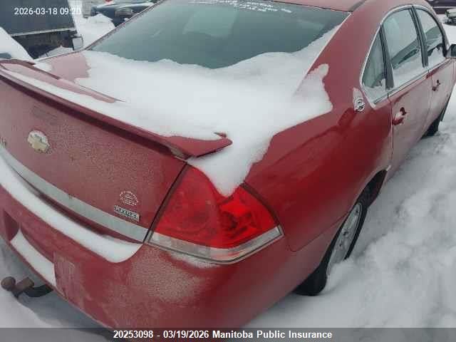 2008 Chevrolet Impala Ls V6 მანქანა იყიდება აუქციონზე, vin: 2G1WB58K181300498, აუქციონის ნომერი: 20253098
