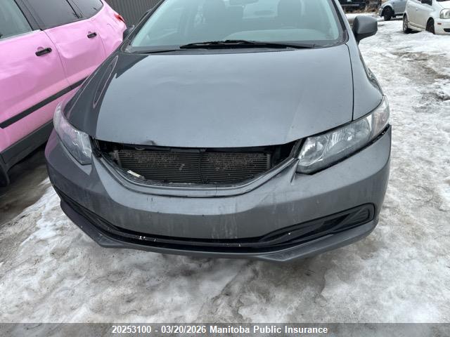 20253100 :رقم المزاد ، 2HGFB2F56DH100805 vin ، 2013 Honda Civic Ex مزاد بيع