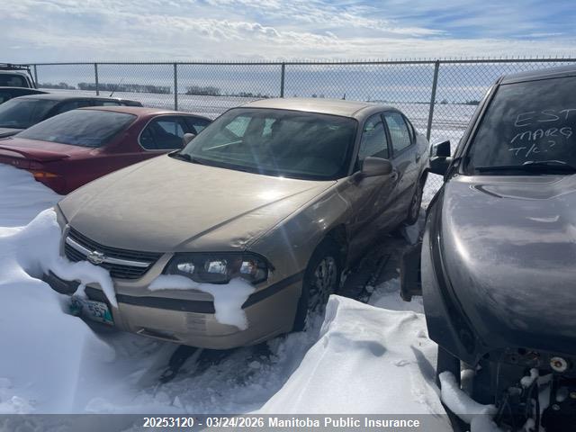 Продажа на аукционе авто 2005 Chevrolet Impala, vin: 2G1WF52E559255554, номер лота: 20253120