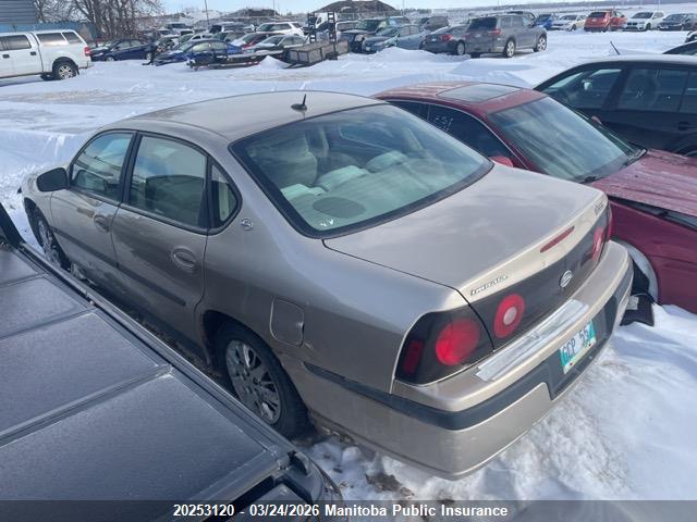 Продажа на аукционе авто 2005 Chevrolet Impala, vin: 2G1WF52E559255554, номер лота: 20253120