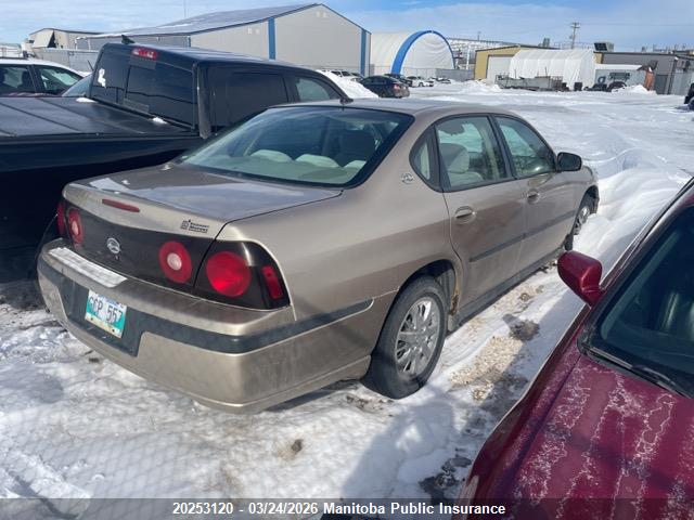 Продажа на аукционе авто 2005 Chevrolet Impala, vin: 2G1WF52E559255554, номер лота: 20253120