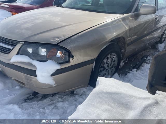 Продажа на аукционе авто 2005 Chevrolet Impala, vin: 2G1WF52E559255554, номер лота: 20253120