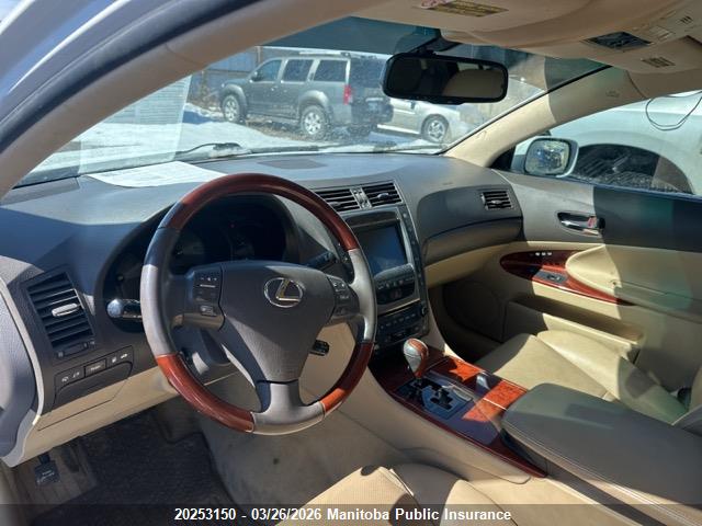 Auction sale of the 2007 Lexus Gs 350, vin: JTHCE96S070010807, lot number: 20253150