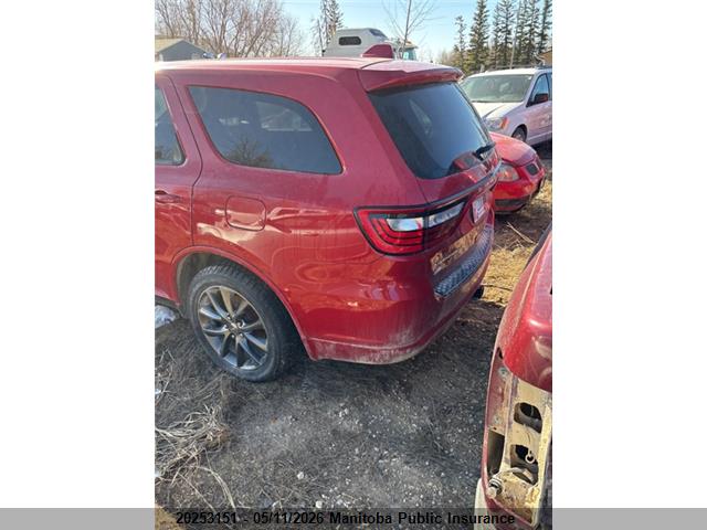 Продаж на аукціоні авто 2018 Dodge Durango Gt, vin: 1C4RDJDG5JC269586, номер лоту: 20253151