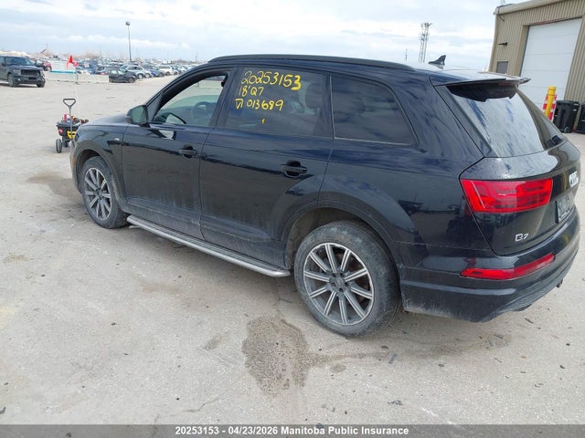 20253153 :رقم المزاد ، WA1MHAF77JD013689 vin ، 2018 Audi Q7 مزاد بيع