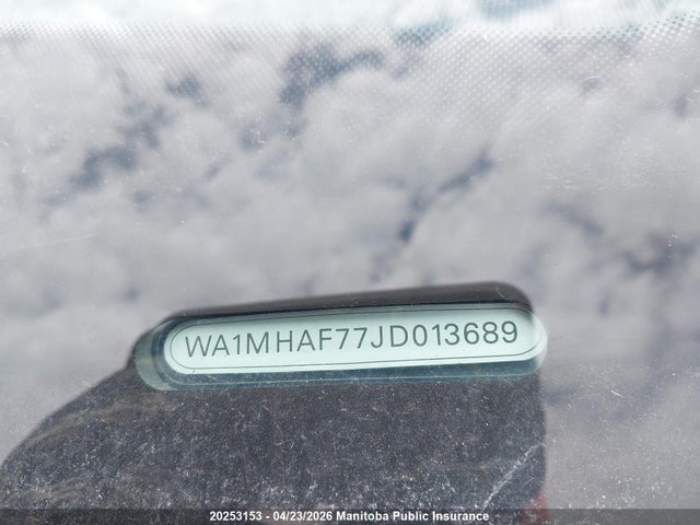 20253153 :رقم المزاد ، WA1MHAF77JD013689 vin ، 2018 Audi Q7 مزاد بيع