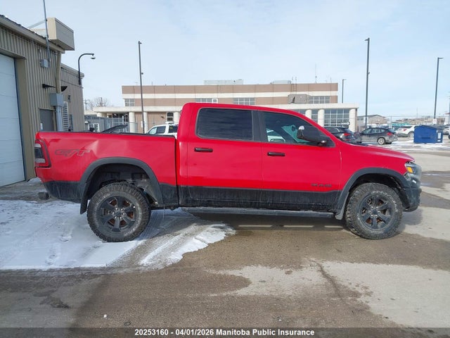1C6SRFLT1PN663198 Dodge Ram 1500 Rebel Crew Cab