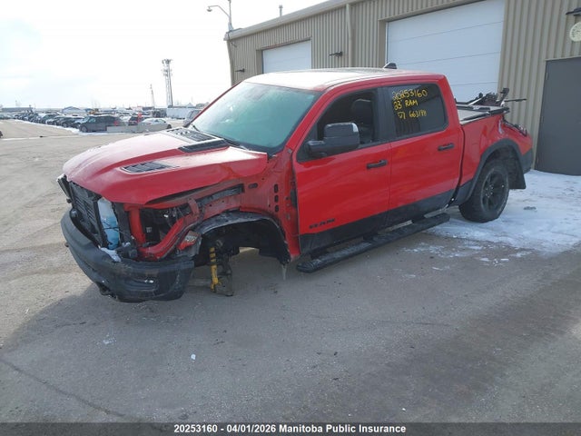 1C6SRFLT1PN663198 Dodge Ram 1500 Rebel Crew Cab