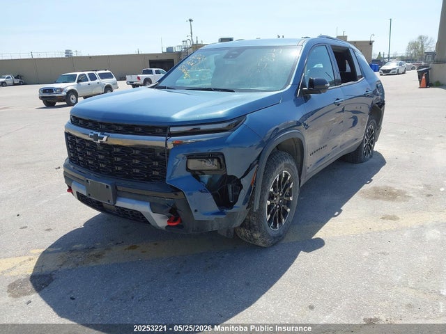 Aukcja sprzedaży 2025 Chevrolet Traverse Z71, vin: 1GNEVJRS2SJ219032, numer aukcji: 20253221