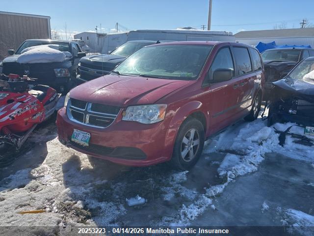 Продаж на аукціоні авто 2013 Dodge Grand Caravan Se, vin: 2C4RDGBG3DR640567, номер лоту: 20253223