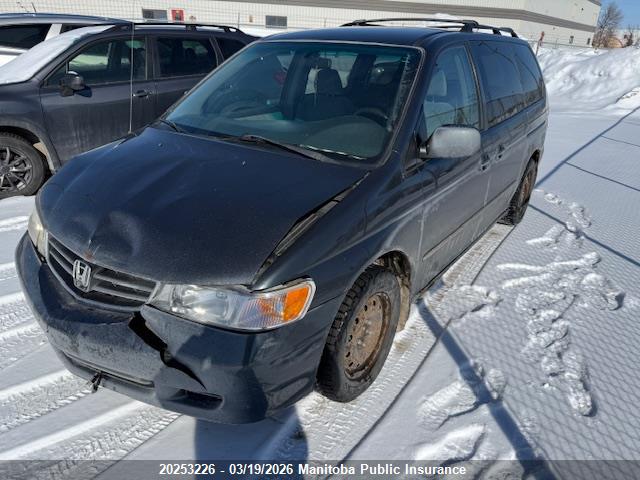 Aukcja sprzedaży 2003 Honda Odyssey Ex, vin: 2HKRL18623H001784, numer aukcji: 20253226