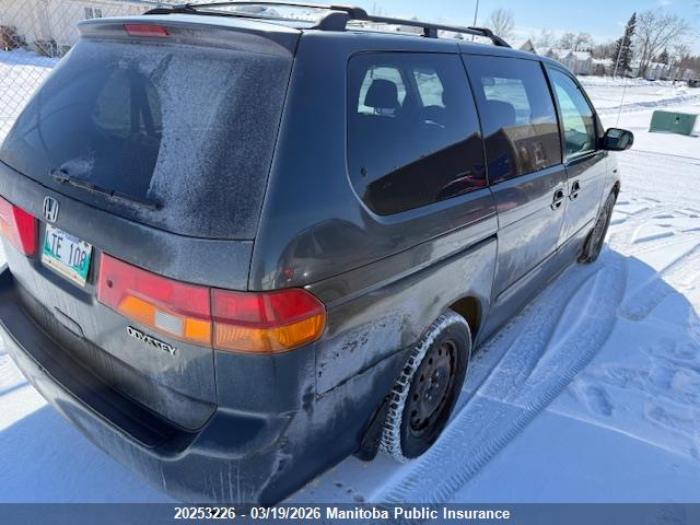 Aukcja sprzedaży 2003 Honda Odyssey Ex, vin: 2HKRL18623H001784, numer aukcji: 20253226