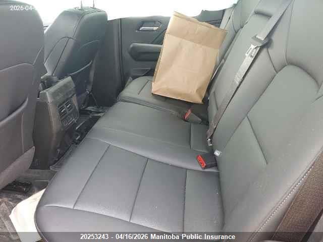 Aukcja sprzedaży 2026 Chevrolet Colorado Lt Crew Cab, vin: 1GCPTCEK0T1127816, numer aukcji: 20253243