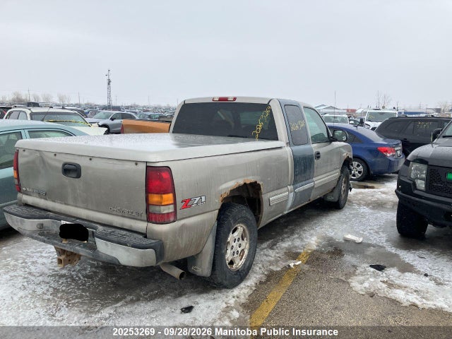 Aukcja sprzedaży 2002 Chevrolet Silverado 1500 Ls Ext Cab, vin: 2GCEK19V921262241, numer aukcji: 20253269