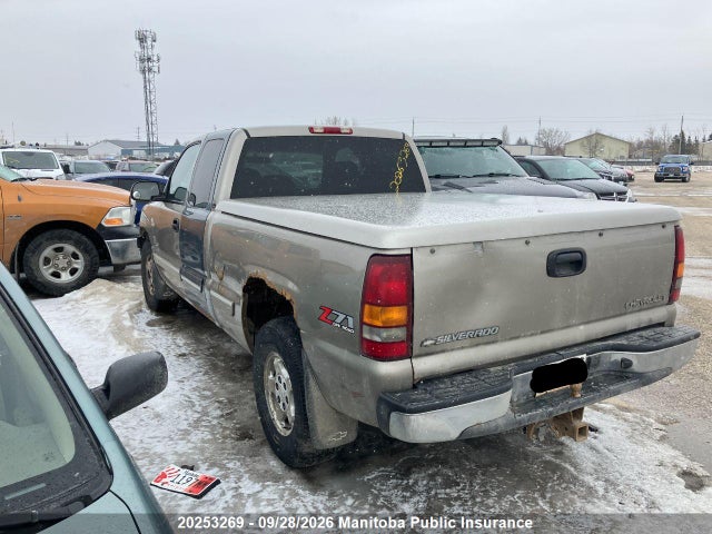 Aukcja sprzedaży 2002 Chevrolet Silverado 1500 Ls Ext Cab, vin: 2GCEK19V921262241, numer aukcji: 20253269