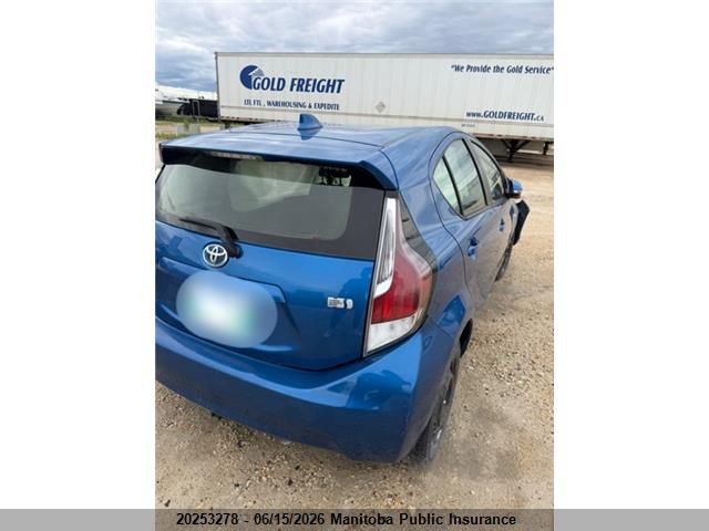 2016 Toyota Prius C მანქანა იყიდება აუქციონზე, vin: JTDKDTB34G1120622, აუქციონის ნომერი: 20253278
