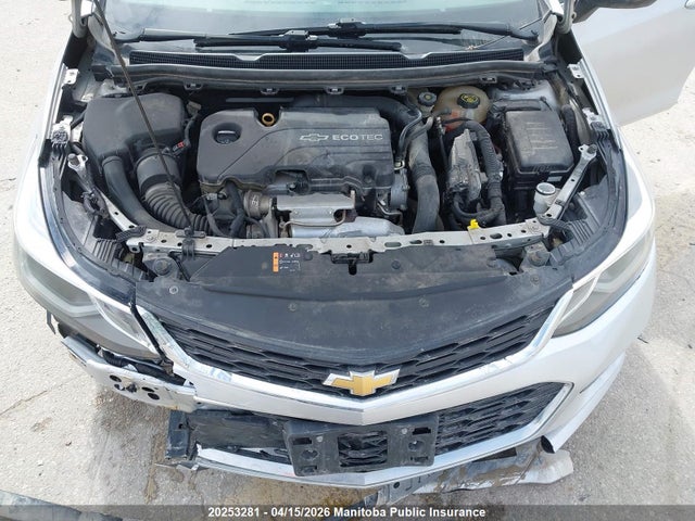 20253281 :رقم المزاد ، 3G1BE5SM7HS505621 vin ، 2017 Chevrolet Cruze Lt Turbo مزاد بيع