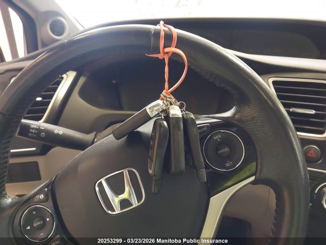 20253299 :رقم المزاد ، 2HGFB2F53EH034117 vin ، 2014 Honda Civic Ex مزاد بيع