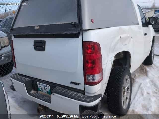 Aukcja sprzedaży 2011 Gmc Sierra 1500 Wt Pickup, vin: 1GTN1TEX0BZ395225, numer aukcji: 20253314