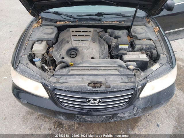 2006 Hyundai Azera მანქანა იყიდება აუქციონზე, vin: KMHFC46F06A051050, აუქციონის ნომერი: 20253318