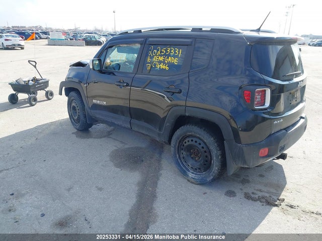 Продажа на аукционе авто 2016 Jeep Renegade Limited, vin: ZACCJBDT5GPC76866, номер лота: 20253331