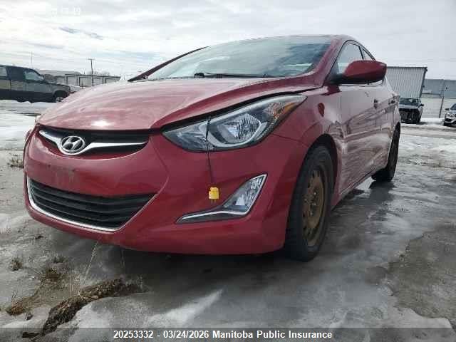 KMHDH4AEXGU538151 Hyundai Elantra Sport