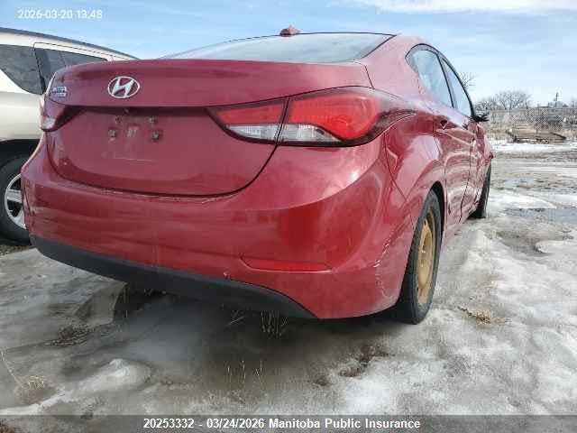 KMHDH4AEXGU538151 Hyundai Elantra Sport