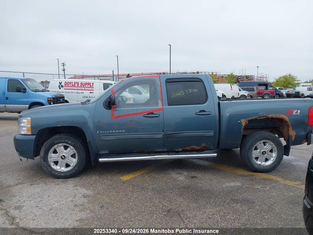 Aukcja sprzedaży 2009 Chevrolet Silverado 1500 Lt Crew Cab, vin: 3GCEK13M39G136412, numer aukcji: 20253340