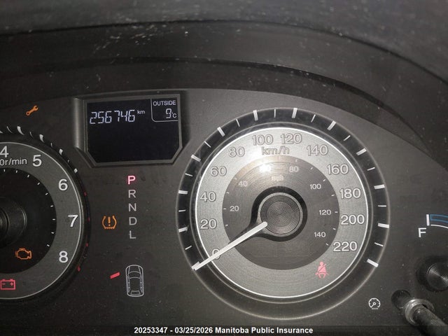 20253347 :رقم المزاد ، 5FNRL5H49CB505883 vin ، 2012 Honda Odyssey Ex مزاد بيع