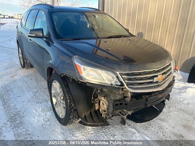 Aukcja sprzedaży 2013 Chevrolet Traverse Lt, vin: 1GNKRGKD8DJ204849, numer aukcji: 20253358