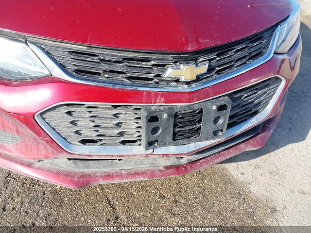 2017 Chevrolet Cruze Lt მანქანა იყიდება აუქციონზე, vin: 3G1BE6SM9HS537511, აუქციონის ნომერი: 20253360