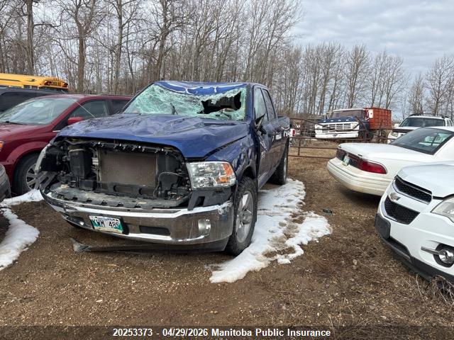 Продажа на аукционе авто 2019 Dodge Ram 1500 St Quad Cab, vin: 1C6RR7FT2KS580048, номер лота: 20253373