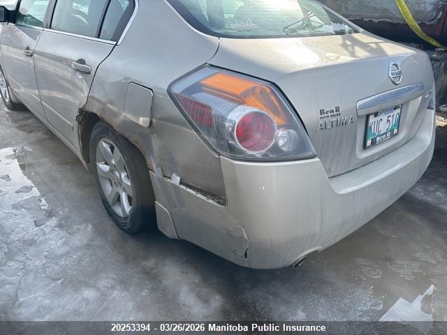 2009 Nissan Altima 2.5 S მანქანა იყიდება აუქციონზე, vin: 1N4AL21E09C172872, აუქციონის ნომერი: 20253394