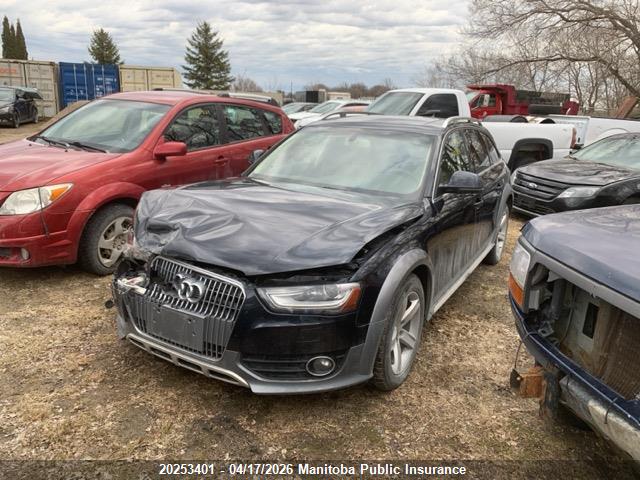 Продаж на аукціоні авто 2013 Audi A4 2.0t Allroad Quattro, vin: WA1VFAFL3DA075894, номер лоту: 20253401