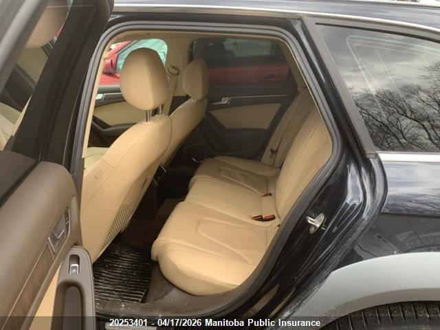 Продаж на аукціоні авто 2013 Audi A4 2.0t Allroad Quattro, vin: WA1VFAFL3DA075894, номер лоту: 20253401