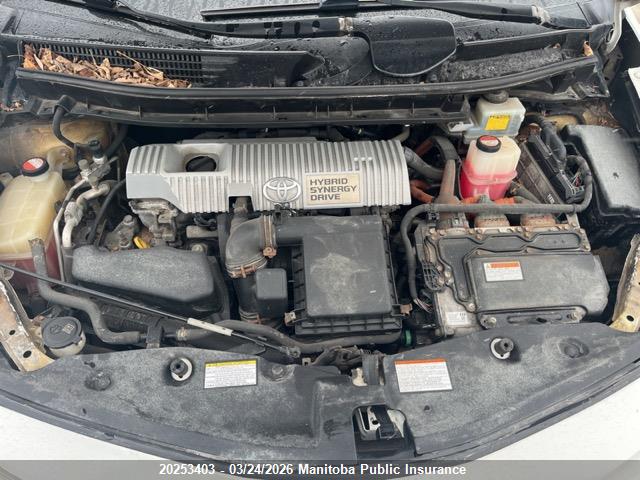 20253403 :رقم المزاد ، JTDZN3EU8FJ036320 vin ، 2015 Toyota Prius V مزاد بيع