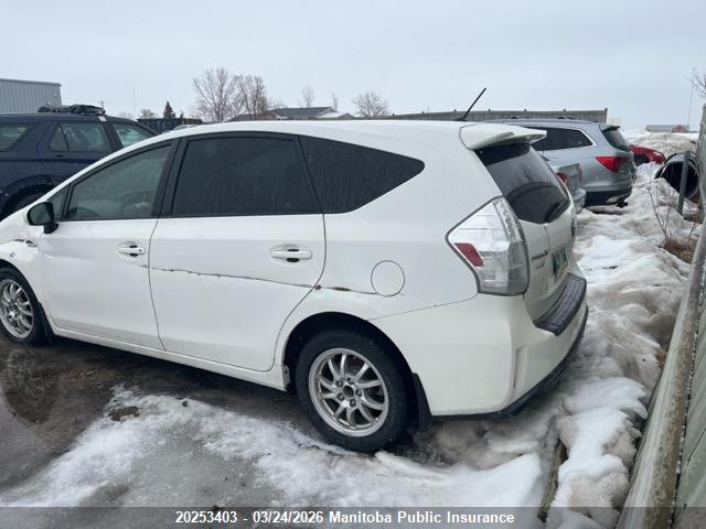 20253403 :رقم المزاد ، JTDZN3EU8FJ036320 vin ، 2015 Toyota Prius V مزاد بيع