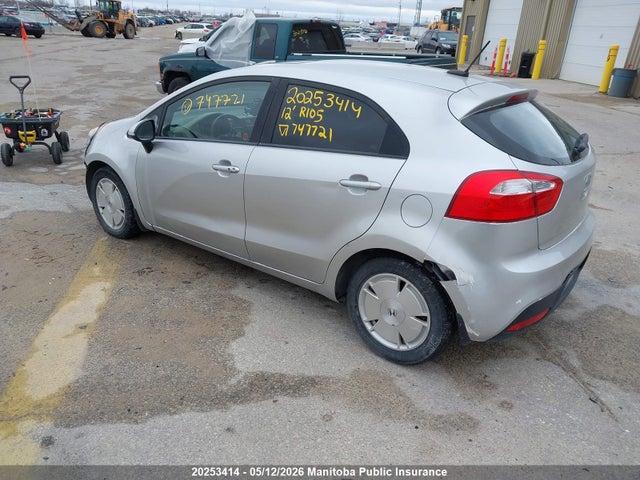 Aukcja sprzedaży 2012 Kia Rio5 Ex, vin: KNADN5A30C6747721, numer aukcji: 20253414