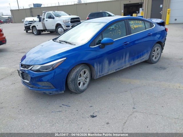 1G1BE5SM6J7122497 Chevrolet Cruze Lt Turbo