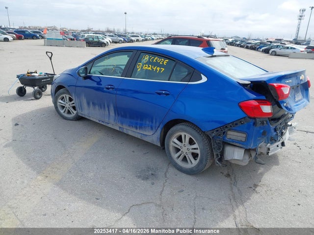 1G1BE5SM6J7122497 Chevrolet Cruze Lt Turbo
