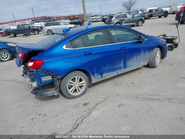 1G1BE5SM6J7122497 Chevrolet Cruze Lt Turbo