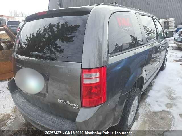 20253427 :رقم المزاد ، 2D4RN4DE8AR362075 vin ، 2010 Dodge Grand Caravan Se مزاد بيع