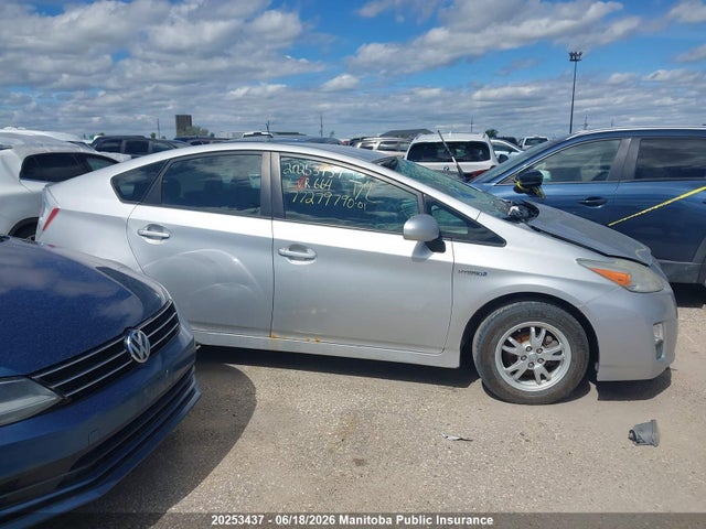 20253437 :رقم المزاد ، JTDKN3DU5A0078347 vin ، 2010 Toyota Prius مزاد بيع