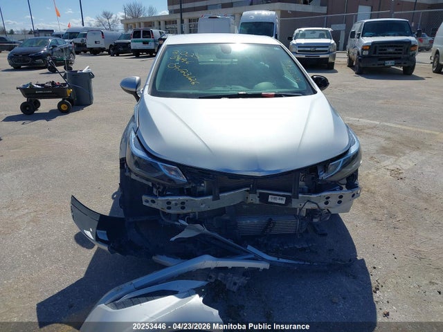 2018 Chevrolet Cruze Lt Turbo მანქანა იყიდება აუქციონზე, vin: 1G1BE5SM3J7117841, აუქციონის ნომერი: 20253446