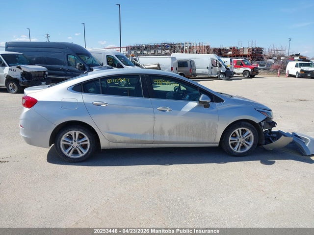 2018 Chevrolet Cruze Lt Turbo მანქანა იყიდება აუქციონზე, vin: 1G1BE5SM3J7117841, აუქციონის ნომერი: 20253446