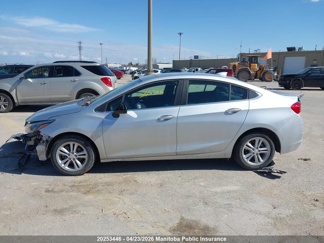 2018 Chevrolet Cruze Lt Turbo მანქანა იყიდება აუქციონზე, vin: 1G1BE5SM3J7117841, აუქციონის ნომერი: 20253446