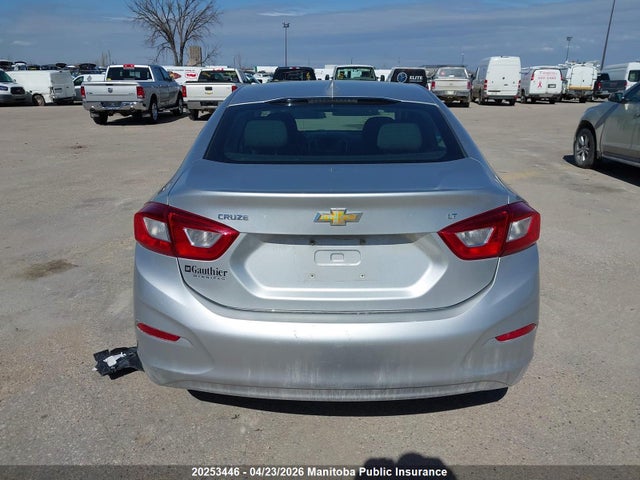 2018 Chevrolet Cruze Lt Turbo მანქანა იყიდება აუქციონზე, vin: 1G1BE5SM3J7117841, აუქციონის ნომერი: 20253446